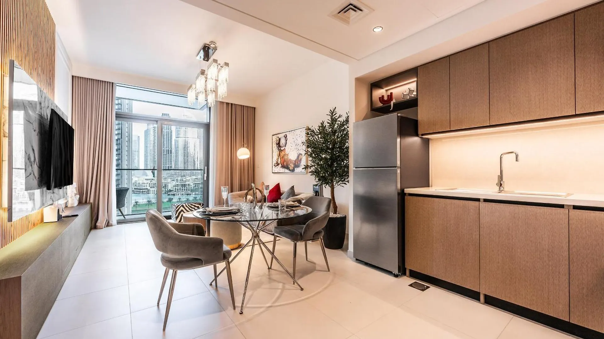 Apartment Stayis - 1 Bedroom Iconic Burj Khalifa View Dubai United Arab Emirates