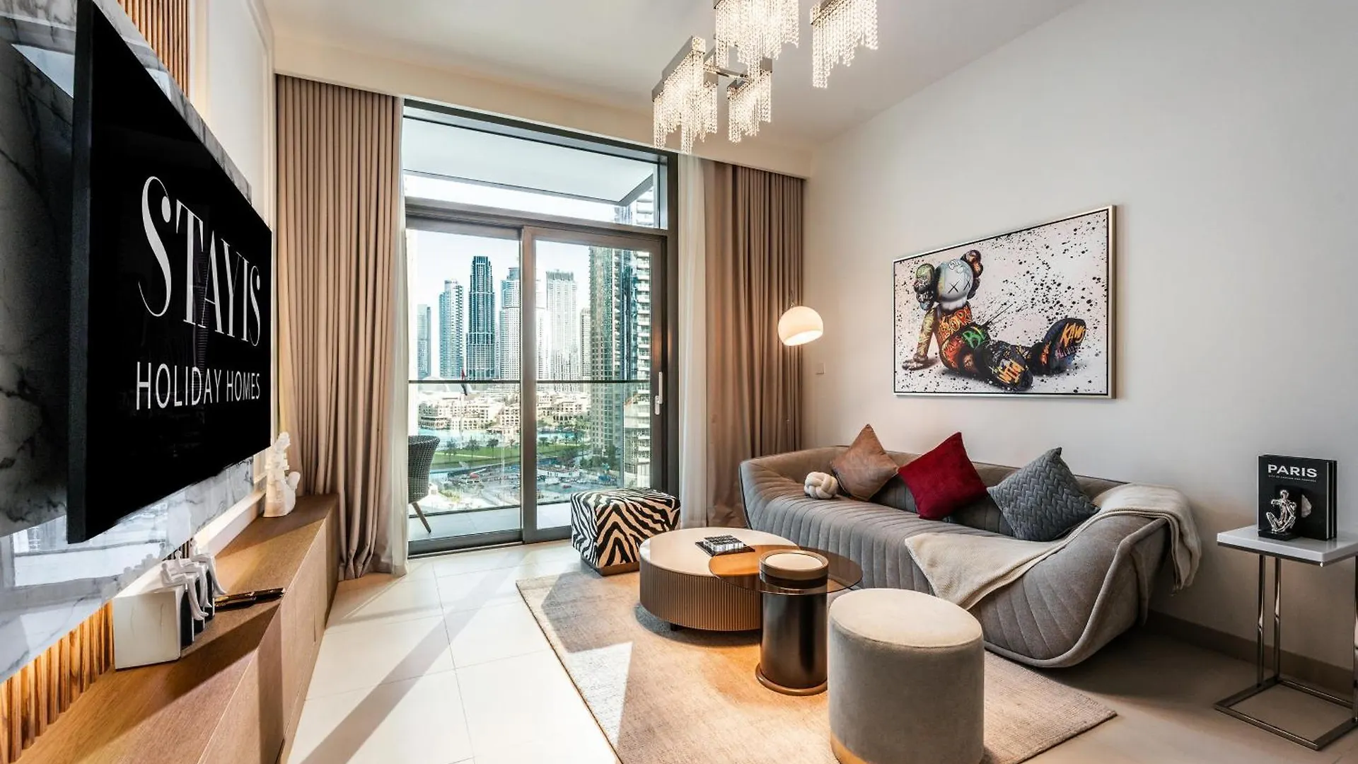 Stayis - 1 Bedroom Iconic Burj Khalifa View Dubai Appartement